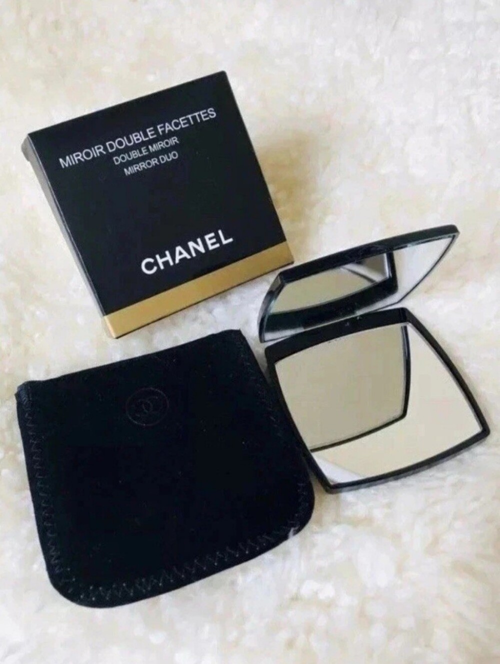 CHANEL Double Facettes Double Mirror - Black & White - Picture 3 of 4